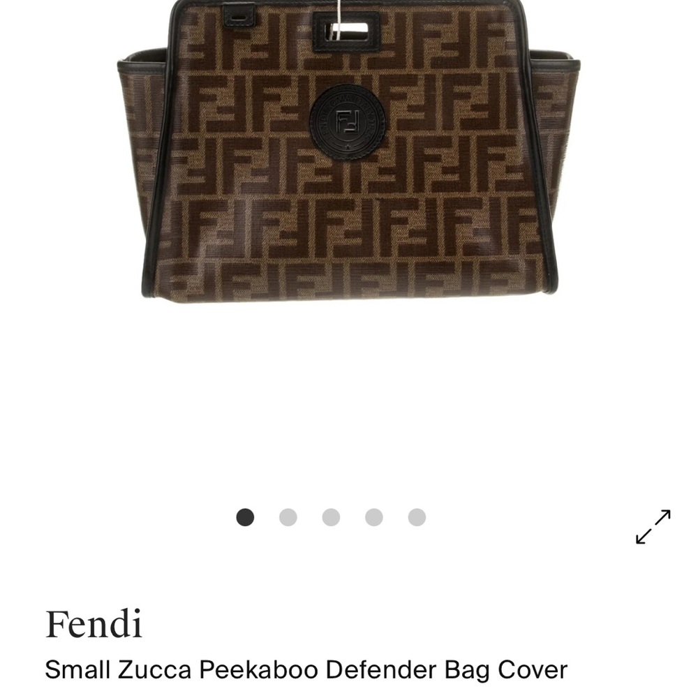 Authentic Fendi Mini Peekaboo Defender Bag